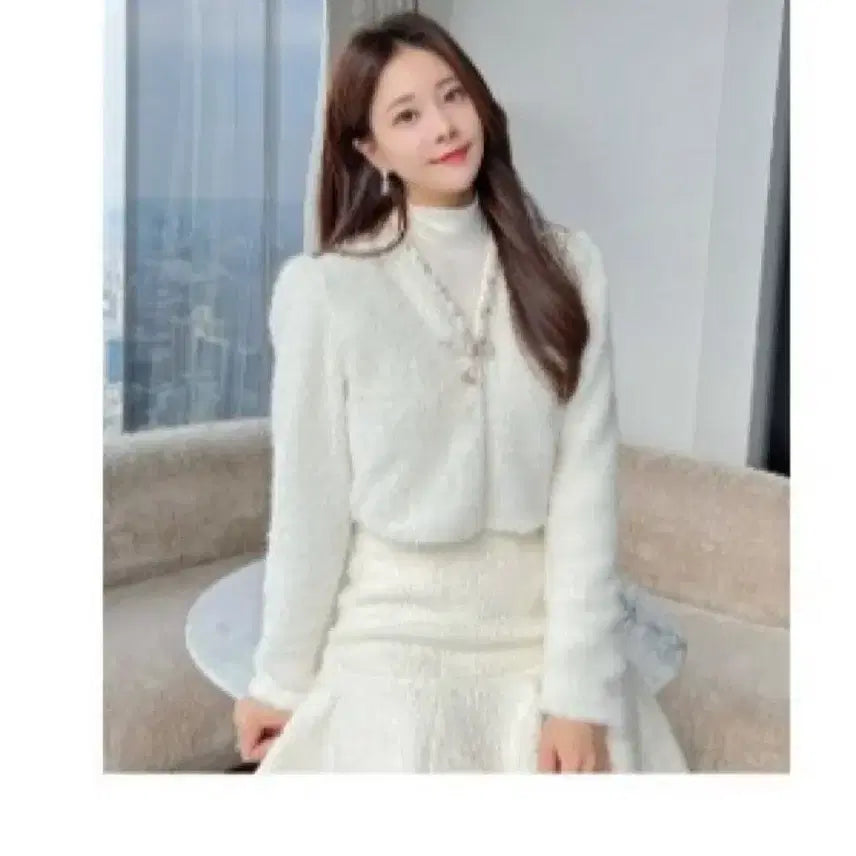 [BUNJANG] Ahroah Ribbon Bolero (Black, M) / 아옳이 리본 브롯지 볼레로  m사이즈 검정 구해용