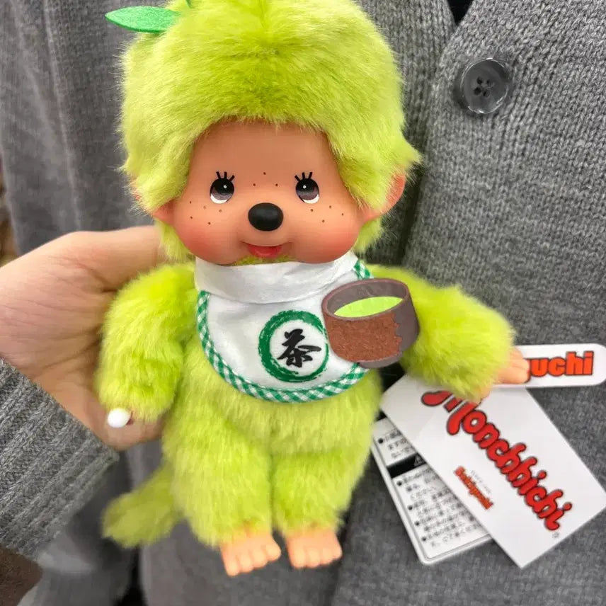 [BUNJANG] Monchhichi Matcha Figure / 말차 몬치치 s 녹차 몬치치