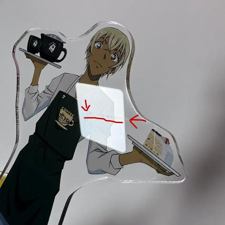[BUNJANG] Detective Conan Amuro Tooru Acrylic Stand / 코난 아무로 아니모치 아크릴 스탠드 포아로 카페 후루야레이 안기준