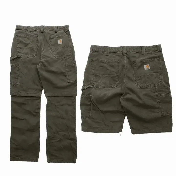 [SOLD OUT] Carhartt 카펜터 B324 반바지 + 긴바지 컨버터블 커스텀