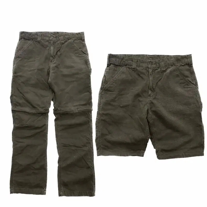 [SOLD OUT] Carhartt 카펜터 B324 반바지 + 긴바지 컨버터블 커스텀