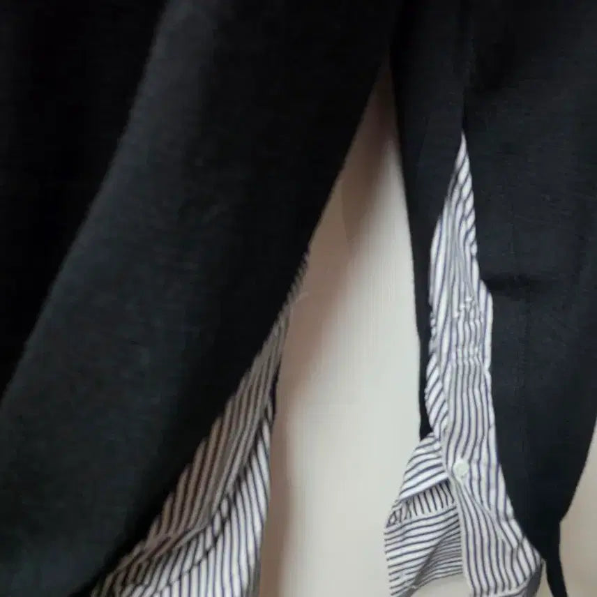 [BUNJANG] Juun.J Layered Knit Shirt / 준지 셔츠 레이어드 니트L 팝니다