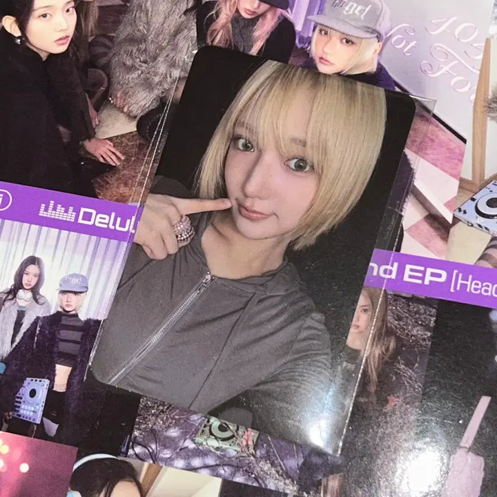 [BUNJANG] Kiiikiii Jiyoo Delulu Photocard / 키키 지유 델룰루 공방 포카 kiiikiii