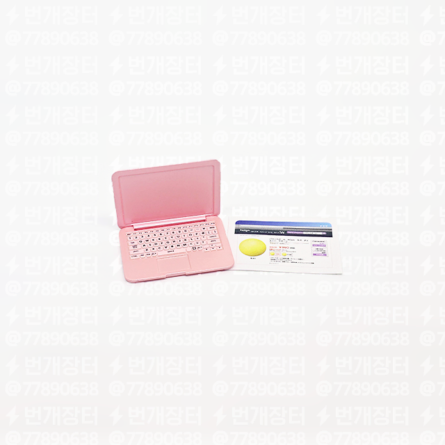 [BUNJANG] Re-Ment Zubora-chan Laptop Miniature Toy / 리멘트 즈보라짱 노트북 식완