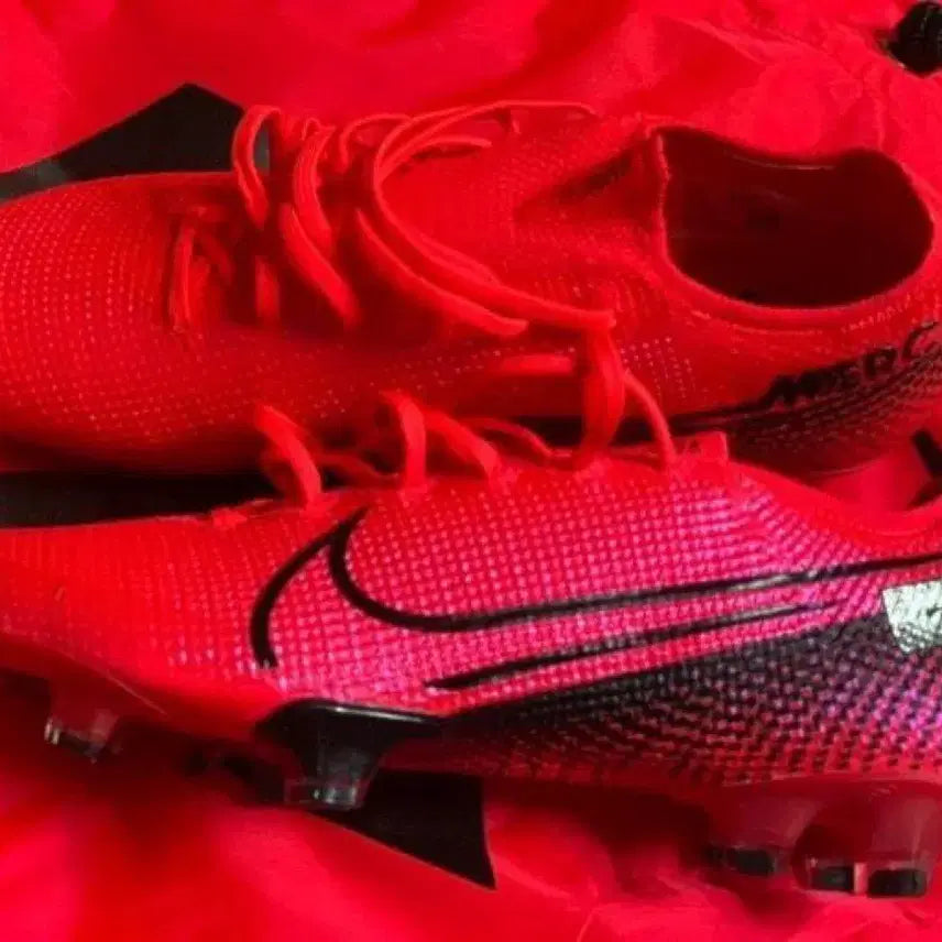 [BUNJANG] Nike Mercurial Superfly 7 Elite SG Soccer Cleats / 나이키 머큐리얼 슈퍼플라이 7 엘리트 sg (AQ4174-606) 레이저