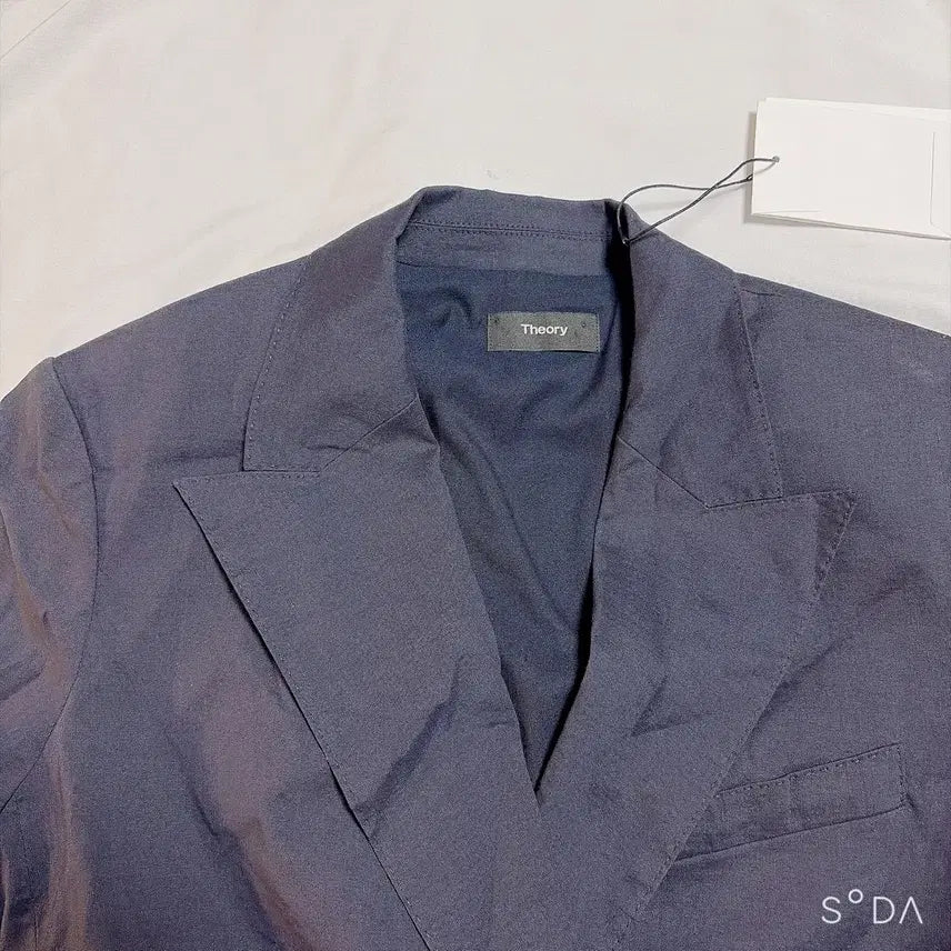 [BUNJANG] Theory Double Breasted Blazer / Theory 띠어리 더블 브레스티드 블레이저