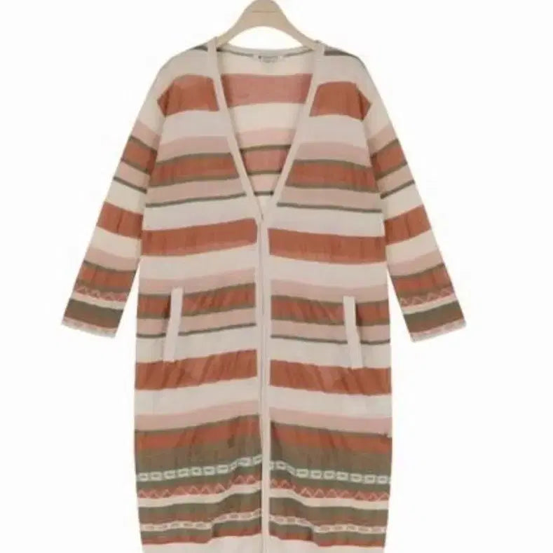 [BUNJANG] Thursday Island Loose Fit Robe Long Cardigan / 새옷 S 루즈핏 로브 롱 가디건 써스데이아일랜드