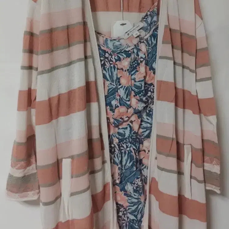 [BUNJANG] Thursday Island Loose Fit Robe Long Cardigan / 새옷 S 루즈핏 로브 롱 가디건 써스데이아일랜드