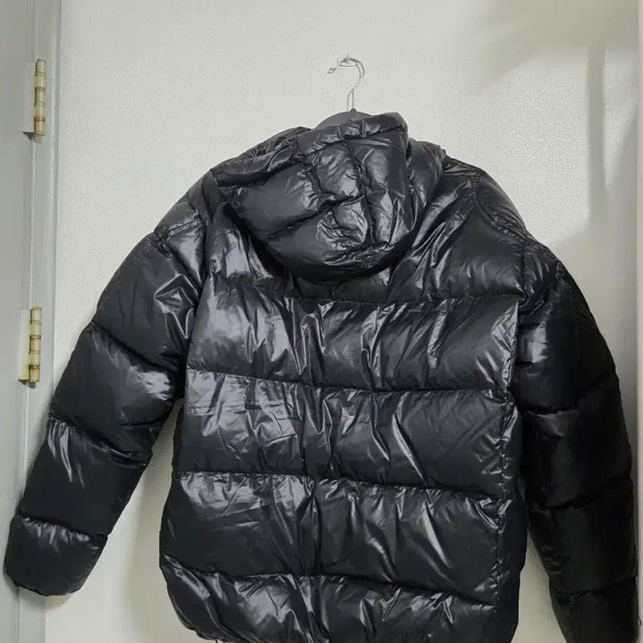 [BUNJANG] No.manual Glossy Black Padded Jacket / 노매뉴얼 패딩 글로시블랙