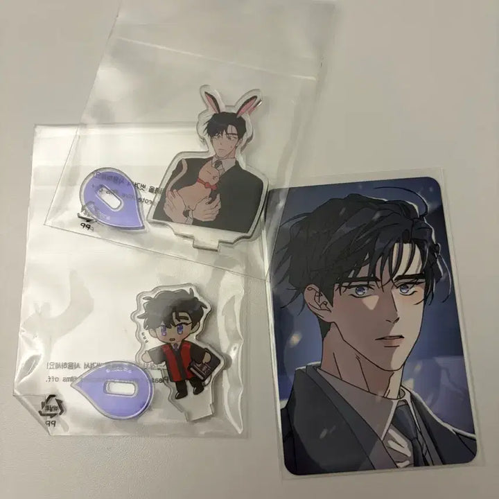 [BUNJANG] Rootless Tree Mini Acrylic Bundle Set / 뿌리없는나무 뿌없나 차태경 미니 아크릴 일괄 포카 덤