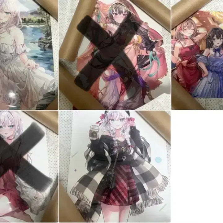 [BUNJANG] Roshidere (Rushbuccu Aryayang) Comic Zone Poster Set / 로시데레 러시부끄 아랴양 코믹존 포스터 3장 판매합니다.