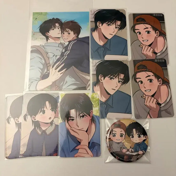[BUNJANG] 1995 Cheongchun Report Open Company Bundle Set / 1995 청춘레포트 오픈컴퍼니 특전 사진, 포카, 뱃지 bomtoon