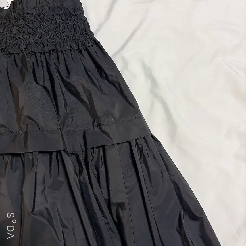[BUNJANG] Sea New York Smocked Midi Skirt XS / sea newyork 씨뉴욕 스모크 미디 스커트 XS