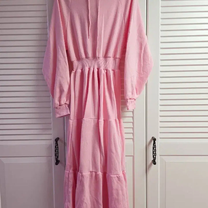 [BUNJANG] U&amp;jin Bunny One-Piece Dress Sakura Pink / 유앤진 바니 원피스 사쿠라핑크