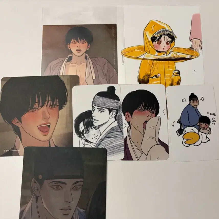 [BUNJANG] Painter of the Night Popup Special POB Bundle / 야화첩 팝업 특전 사진, 나겸 프박, 투니크 코스터 방포 일괄