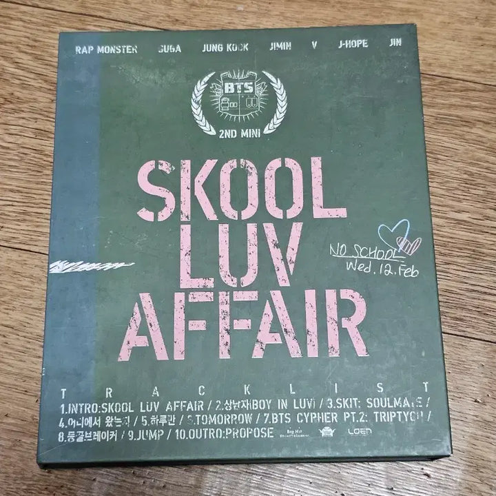 [BUNJANG] BTS Skool Luv Affair Album / 방탄 상남자 앨범 판매
