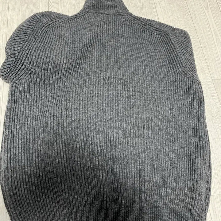 [BUNJANG] In The Row Half Zip-Up Gray Knitwear / [3] 인더로우 하프 집업 - 그레이