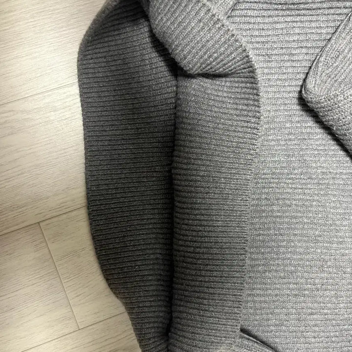 [BUNJANG] In The Row Half Zip-Up Gray Knitwear / [3] 인더로우 하프 집업 - 그레이