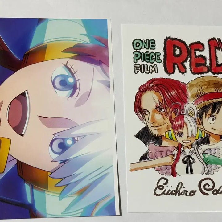 [BUNJANG] One Piece Film Red POB Postcard Unsealed / 원피스 필름레드 특전 엽서 개봉품 양도