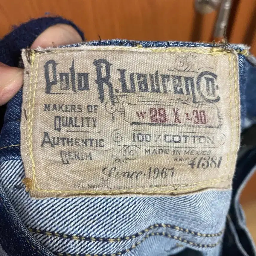 [BUNJANG] Polo Ralph Lauren Superior Denim Pants / [POLO] 폴로 랄프로렌 슈피리어 데님패츠 29사이즈