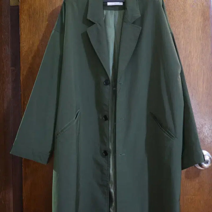 [BUNJANG] Swcl Nylon Coat / Swcl 싱글 나일론 코트