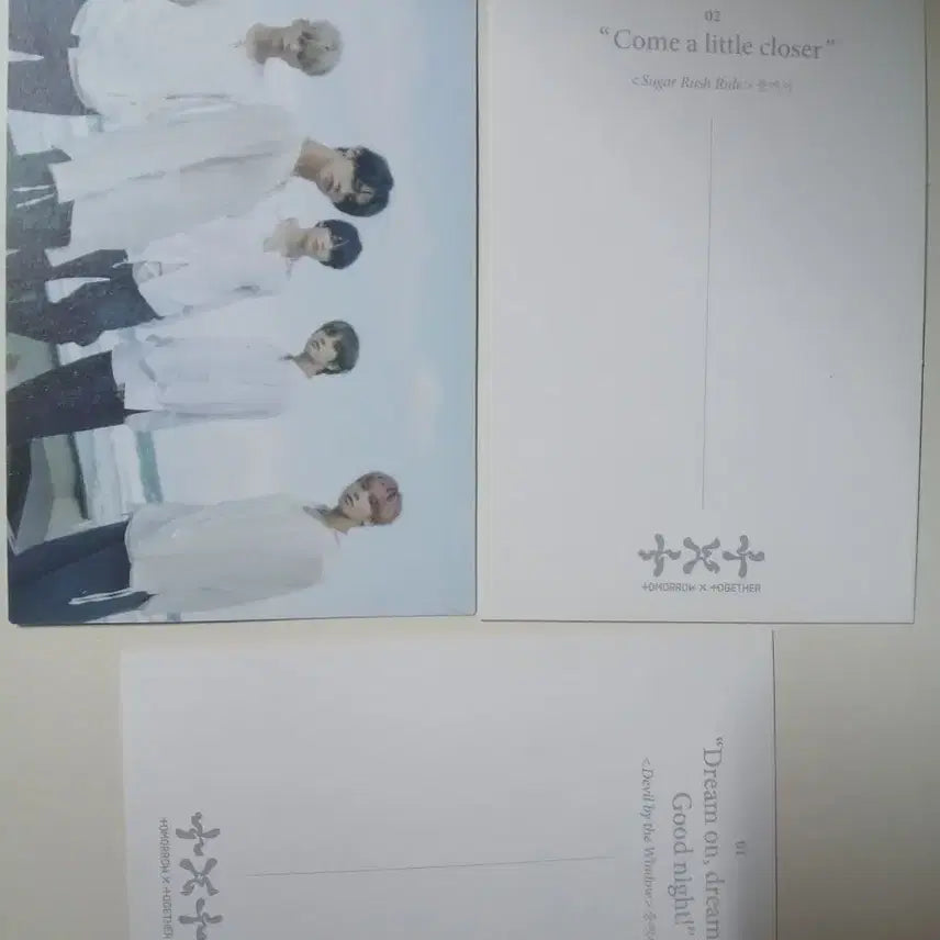 [BUNJANG] TXT (Tomorrow X Together) 슈러라 Postcard, Photocard, Sticker Set / 투모로우 바이 투게더 슈러라 엽서&amp;포카&amp;스티커 세트