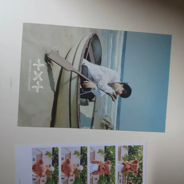 [BUNJANG] TXT (Tomorrow X Together) 슈러라 Postcard, Photocard, Sticker Set / 투모로우 바이 투게더 슈러라 엽서&amp;포카&amp;스티커 세트