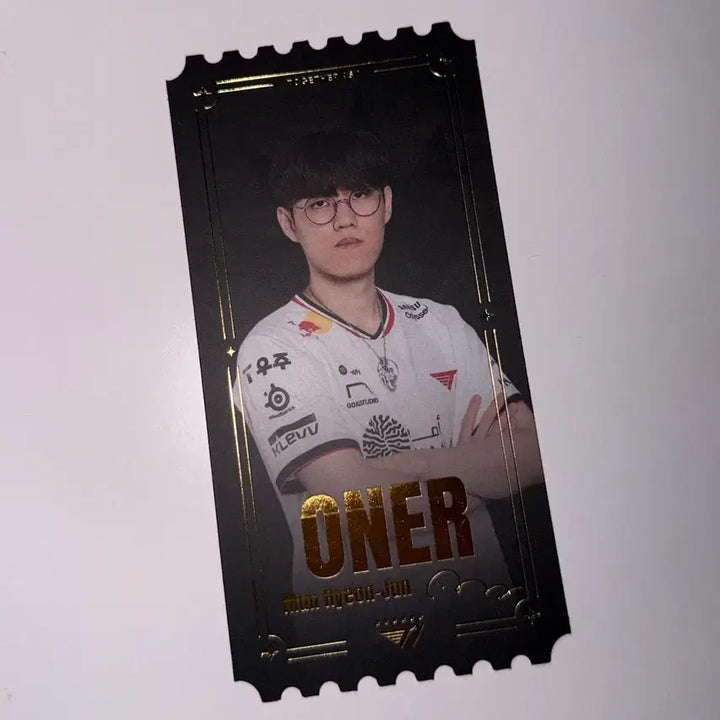 [BUNJANG] T1 Oner Basecamp POB Ticket / 티원 T1 오너 Oner 베이스캠프 구매특전 티켓