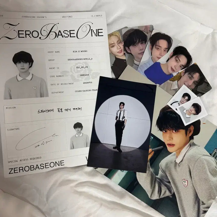 [BUNJANG] ZEROBASEONE Kim Jiwoong Bundle Set / 제로베이스원 김지웅