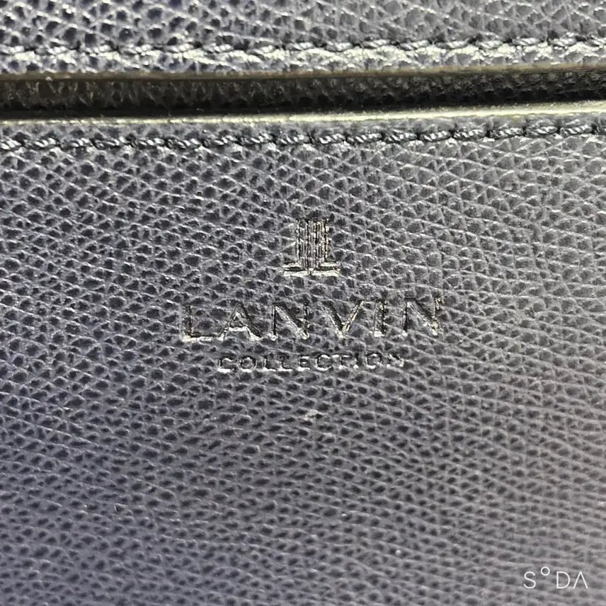 [BUNJANG] Lanvin Shoulder Crossbody Bag Navy / 랑방 숄더 크로스백 네이비