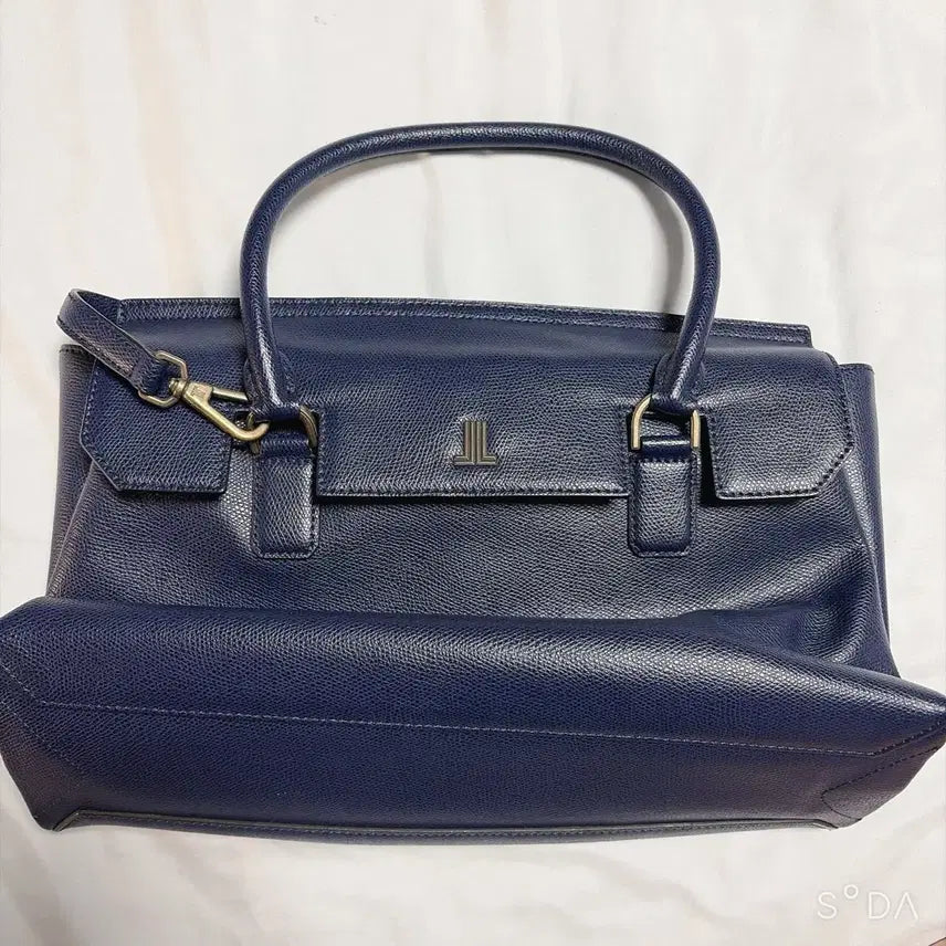 [BUNJANG] Lanvin Shoulder Crossbody Bag Navy / 랑방 숄더 크로스백 네이비