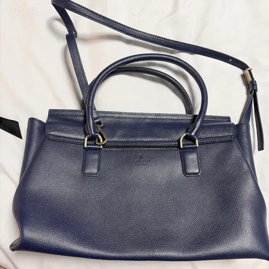 [BUNJANG] Lanvin Shoulder Crossbody Bag Navy / 랑방 숄더 크로스백 네이비