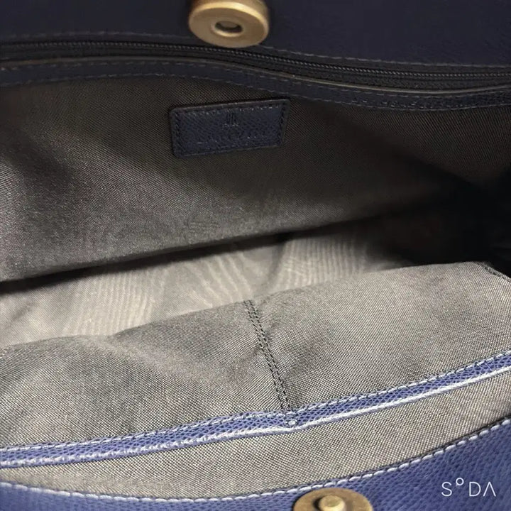[BUNJANG] Lanvin Shoulder Crossbody Bag Navy / 랑방 숄더 크로스백 네이비