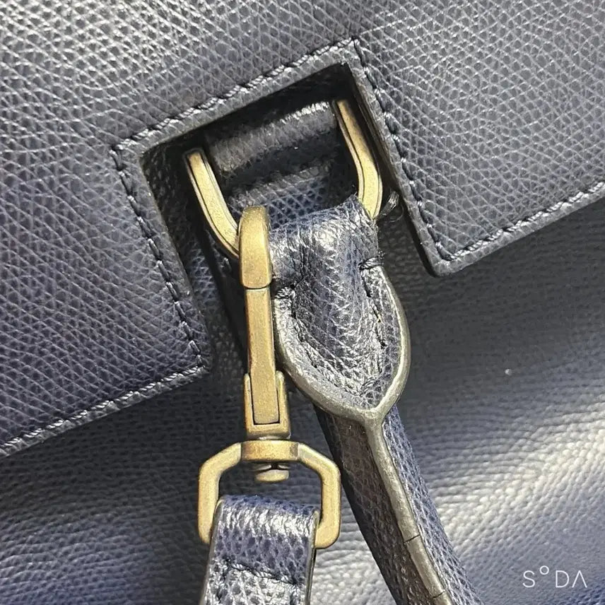 [BUNJANG] Lanvin Shoulder Crossbody Bag Navy / 랑방 숄더 크로스백 네이비