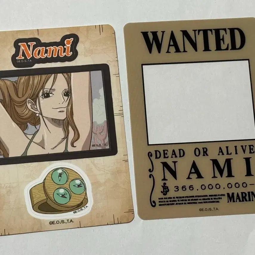 [BUNJANG] One Piece Nami Photocard / 원피스 나미 포카