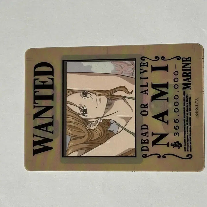 [BUNJANG] One Piece Nami Photocard / 원피스 나미 포카