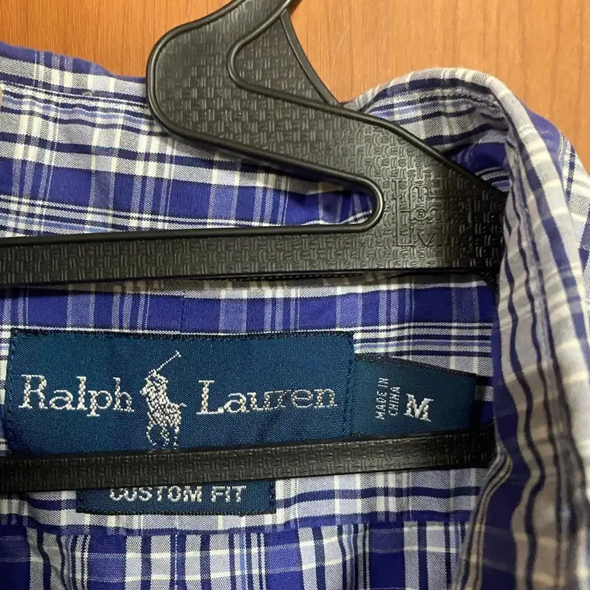 [BUNJANG] Polo Ralph Lauren Blue Checkered Shirt / [POLO] 폴로 랄프로렌 블루 체크 셔츠 M사이즈