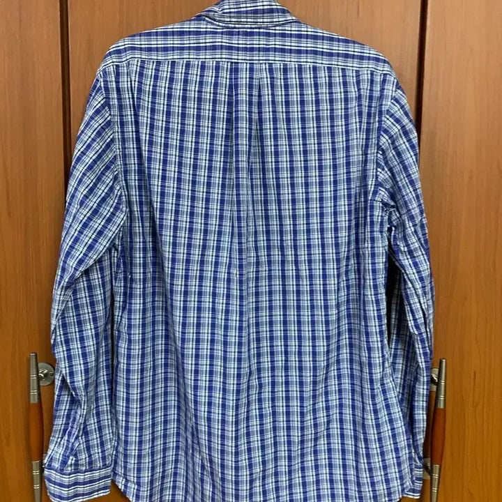[BUNJANG] Polo Ralph Lauren Blue Checkered Shirt / [POLO] 폴로 랄프로렌 블루 체크 셔츠 M사이즈