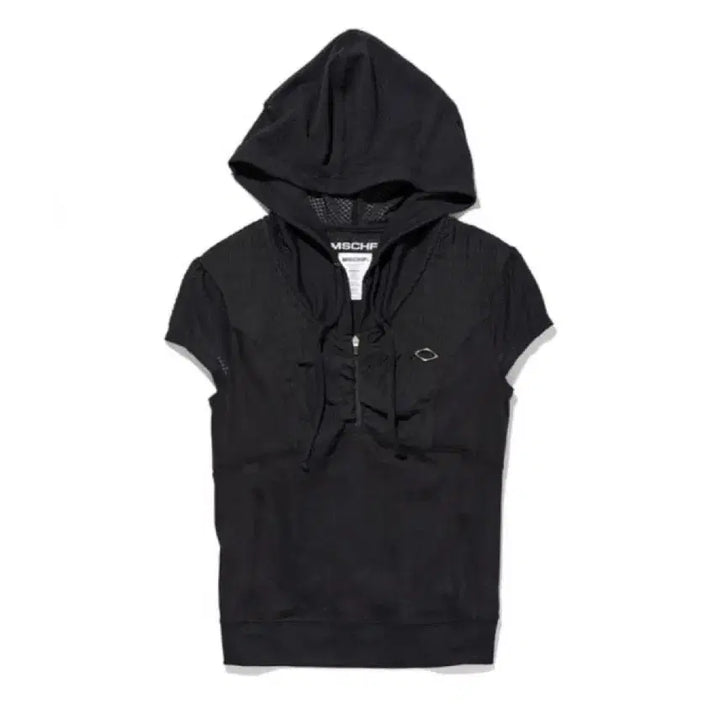 [SOLD OUT] 미스치프 후디드 트랙 집업 블랙 M