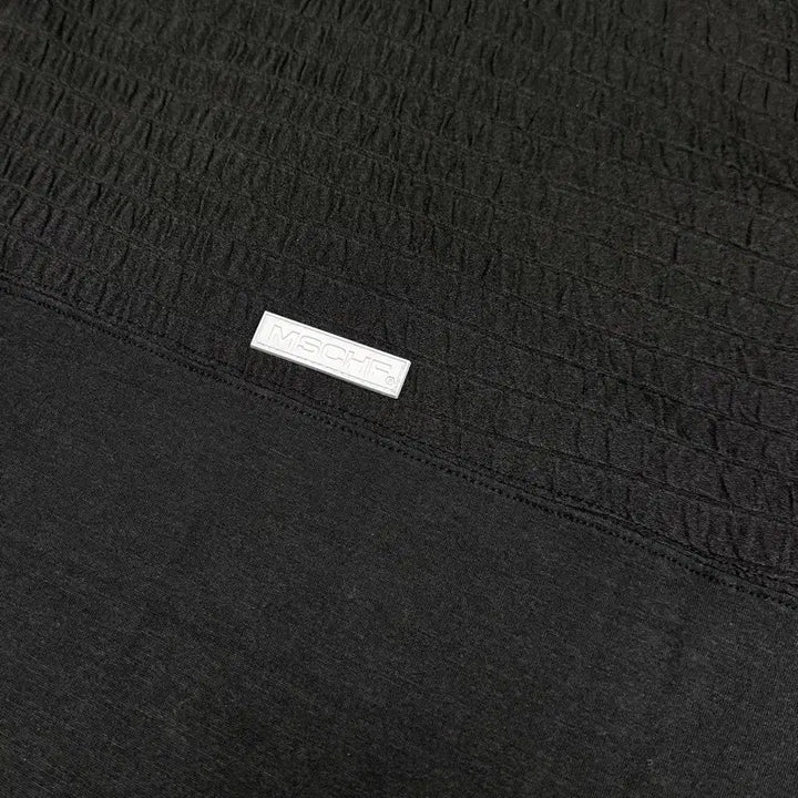 [SOLD OUT] 미스치프 후디드 트랙 집업 블랙 M