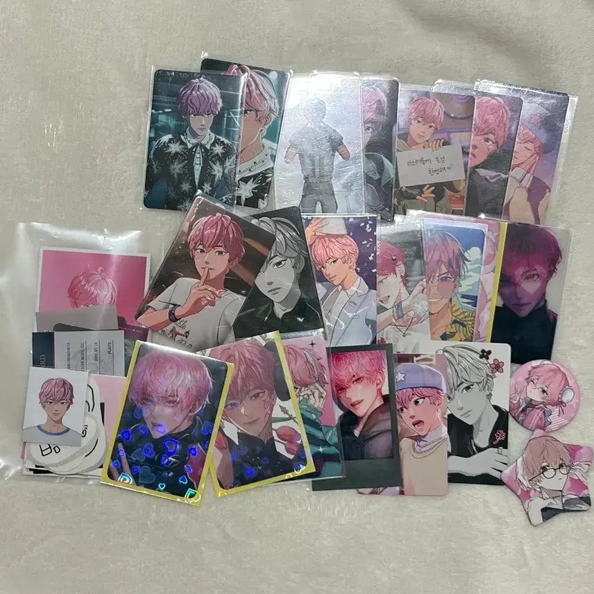 [BUNJANG] PLAVE Bambi POB Unofficial Items Bundle Set / 플레이브 밤비 미공포 비공굿 지이이님 일괄 양도