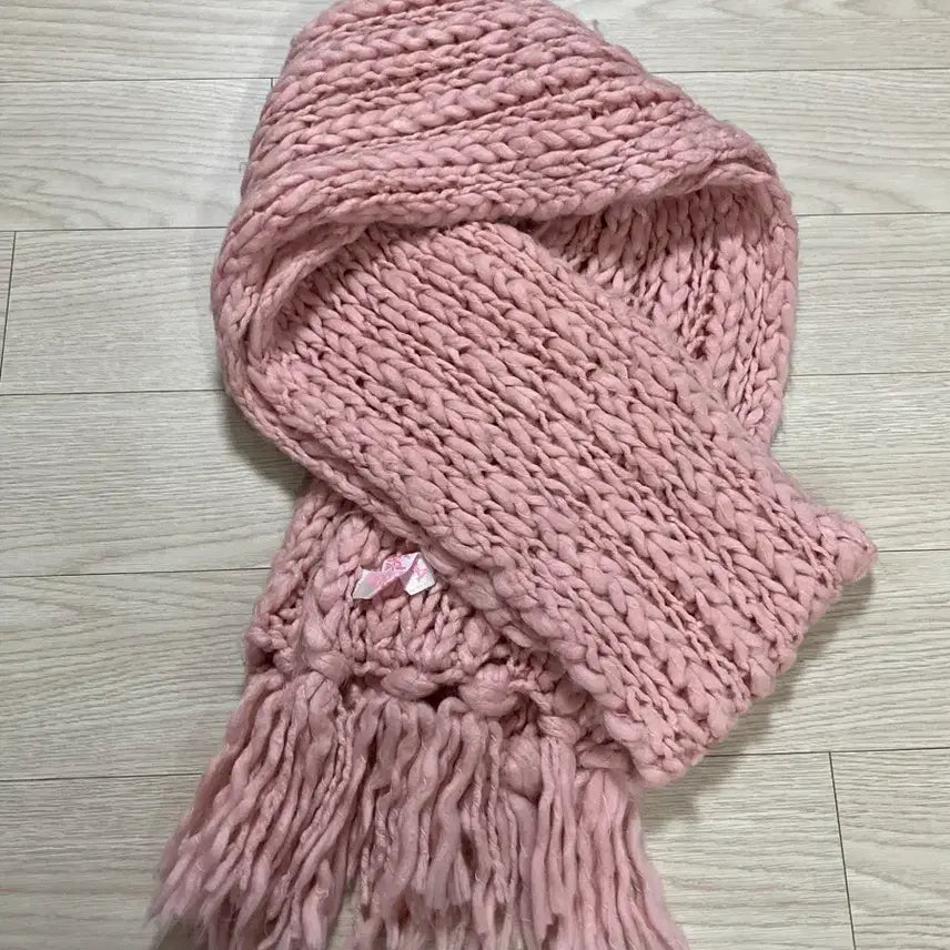 [BUNJANG] Liz Lisa Tralala Strawberry Milk Scarf / 착샷O) [일본빈티지] 리즈리사 트랄랄라 히메갸루 딸기우유 목도리