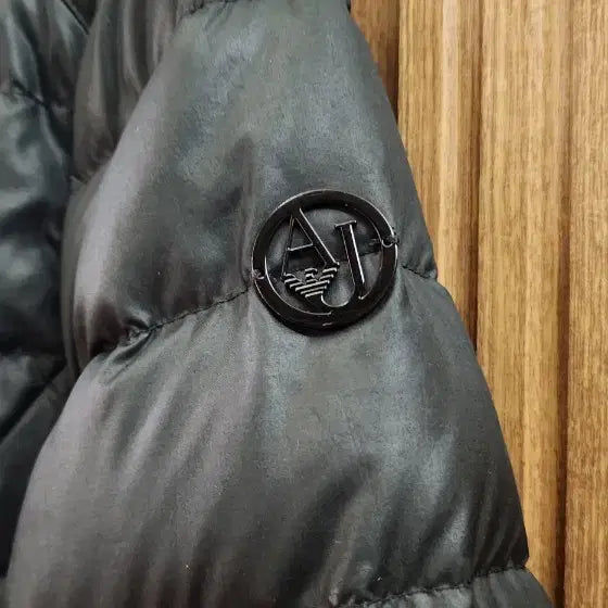 [BUNJANG] Armani Jeans Lightweight Padded Jacket - Black / 아르마니진(AJ) 경량 패딩 M 블랙