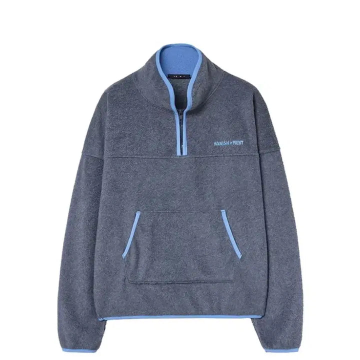 [BUNJANG] Vanishment Fleece Set Up - Melange Gray / (1회착)바니쉬먼트 Fleece set up_ 플리스 셋업 멜란지그레이