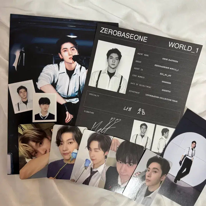 [BUNJANG] ZEROBASEONE Seok Matthew Bundle Set / 제로베이스원 석매튜(+네버세이네버,블루파라다이스)
