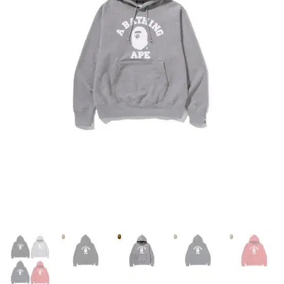 [BUNJANG] Bape College Hoodie XL / 베이프 컬리지 후드티 XL