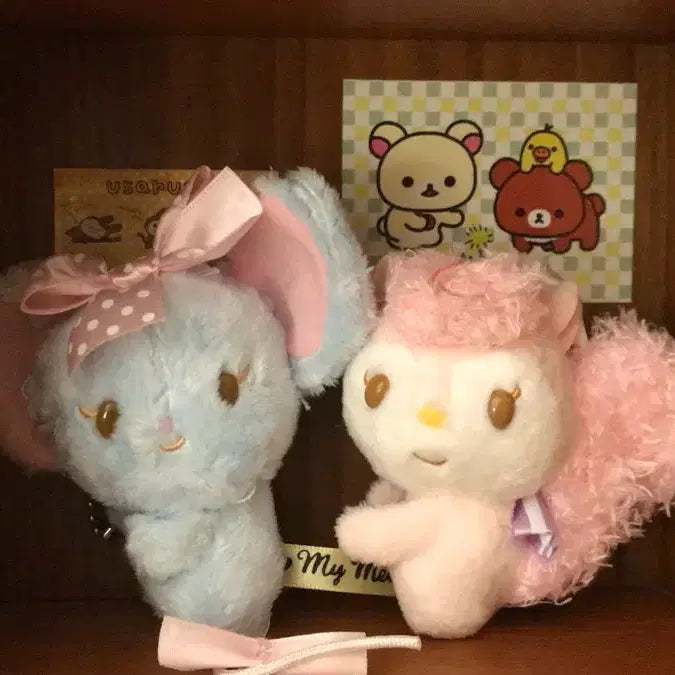 [SOLD OUT] 초레어! 일본고전풍 마이멜로디 친구 플랫군다람쥐 인형 똥사이즈 키티