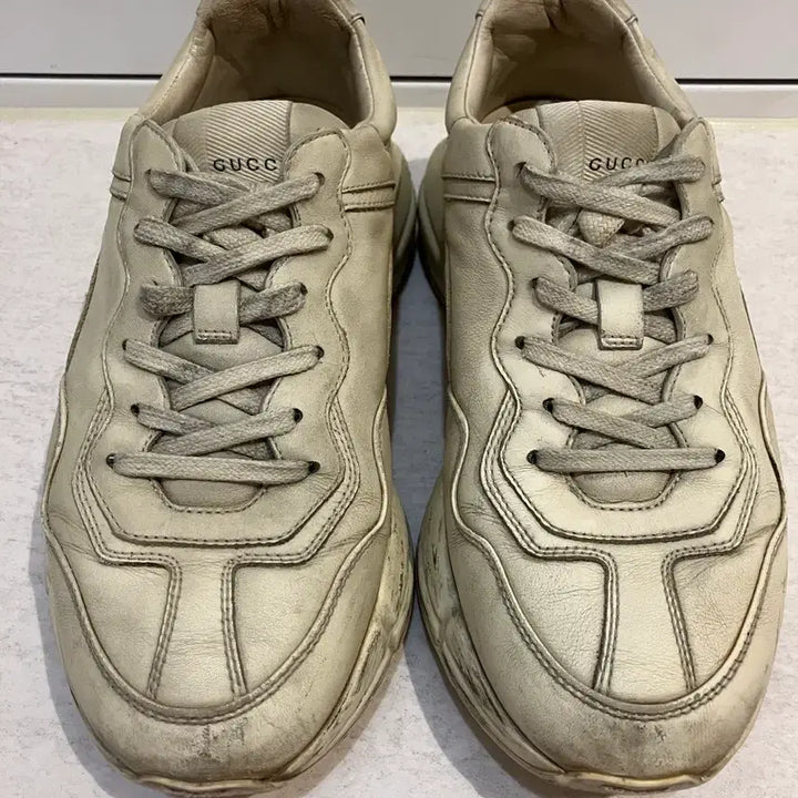[BUNJANG] Gucci Dirty Rhyton Sneakers (Size 37) / 구찌 더티 라이톤 스니커즈 37