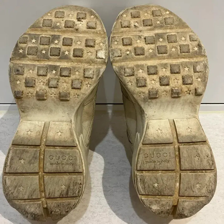 [BUNJANG] Gucci Dirty Rhyton Sneakers (Size 37) / 구찌 더티 라이톤 스니커즈 37