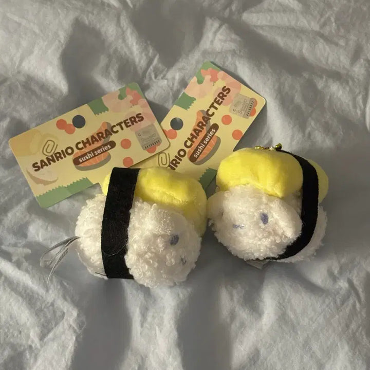[BUNJANG] Sanrio Cinnamoroll Egg Sushi Keyring / (새상품) 시나모롤 계란 초밥 키링